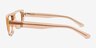 Reed Crystal Brown AcetateEyeglass Frames from EyeBuyDirect, Side View