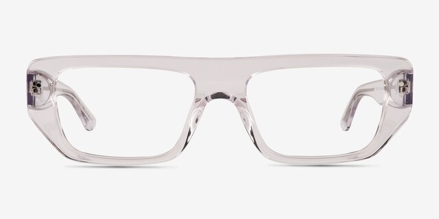 Reed Clear AcetateEyeglass Frames from EyeBuyDirect, Front View
