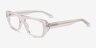 Reed Clear AcetateEyeglass Frames from EyeBuyDirect, Angle View