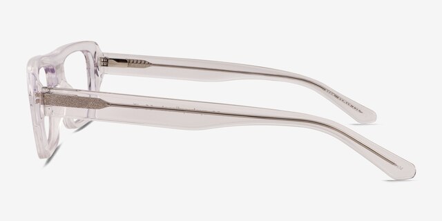 Reed Clear AcetateEyeglass Frames from EyeBuyDirect, Side View