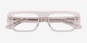 Reed Clear AcetateEyeglass Frames from EyeBuyDirect, Closed View