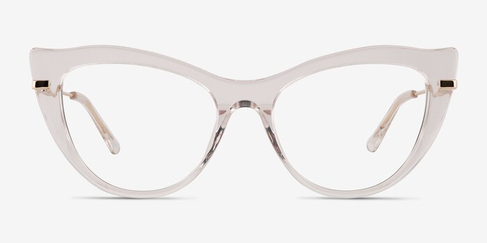 Calla Clear Acetate Eyeglass Frames from EyeBuyDirect