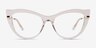 Calla Clear AcetateEyeglass Frames from EyeBuyDirect, Front View