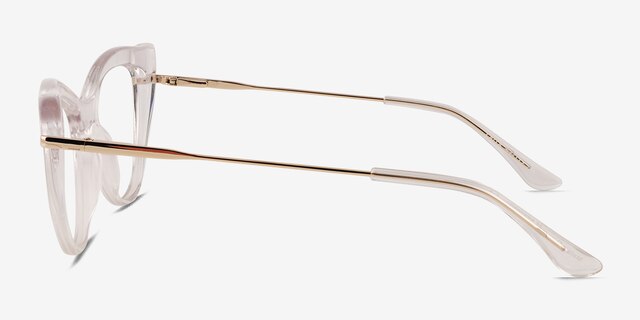 Calla Clear AcetateEyeglass Frames from EyeBuyDirect, Side View