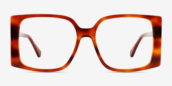 Elowen Translucent Tortoise Acétate Montures de lunettes de vue