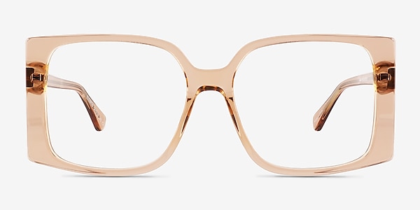 Elowen Crystal Brown Acetate Eyeglass Frames