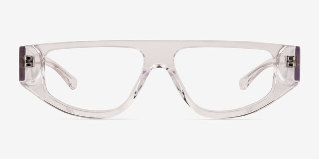 Tempora Clear AcetateEyeglass Frames from EyeBuyDirect, Front View
