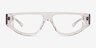 Tempora Clear AcetateEyeglass Frames from EyeBuyDirect, Front View