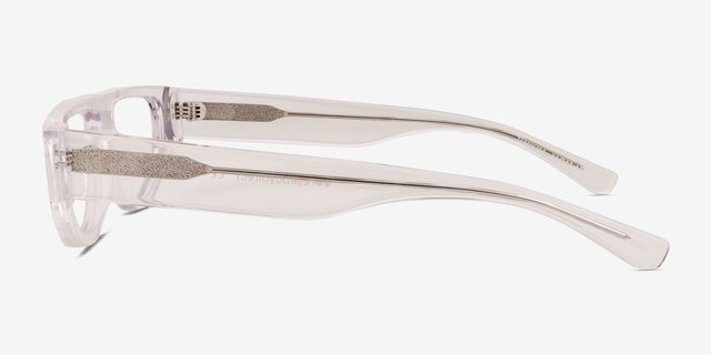 Tempora Clear AcetateEyeglass Frames from EyeBuyDirect, Side View