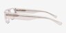 Tempora Clear AcetateEyeglass Frames from EyeBuyDirect, Side View