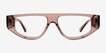 Tempora Crystal Brown AcetateEyeglass Frames from EyeBuyDirect, Front View