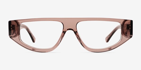 Tempora Crystal Brown Acetate Eyeglass Frames