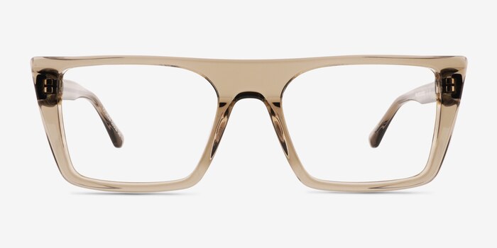 Futurum Crystal Gray Acetate Eyeglass Frames from EyeBuyDirect