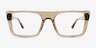 Futurum Crystal Gray AcetateEyeglass Frames from EyeBuyDirect, Front View
