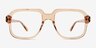 Bramble Crystal Brown AcetateEyeglass Frames from EyeBuyDirect, Front View