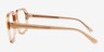 Bramble Crystal Brown AcetateEyeglass Frames from EyeBuyDirect, Side View