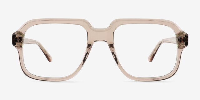 Bramble Translucent Gray AcetateEyeglass Frames from EyeBuyDirect, Front View