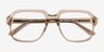 Bramble Translucent Gray AcetateEyeglass Frames from EyeBuyDirect, Closed View