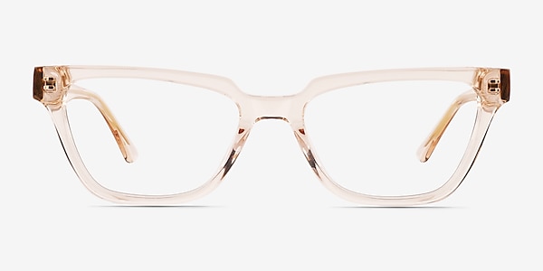 Alyssum Translucent Nude Acetate Eyeglass Frames