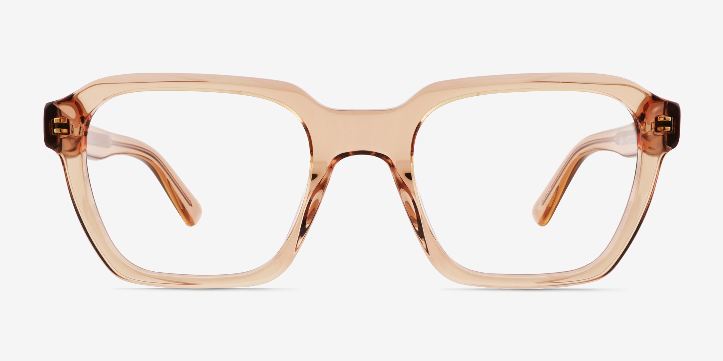 Birch Square Crystal Brown Full Rim Eyeglasses | Eyebuydirect