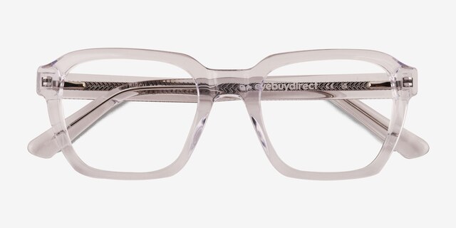 Birch Clear AcetateEyeglass Frames from EyeBuyDirect, Closed View