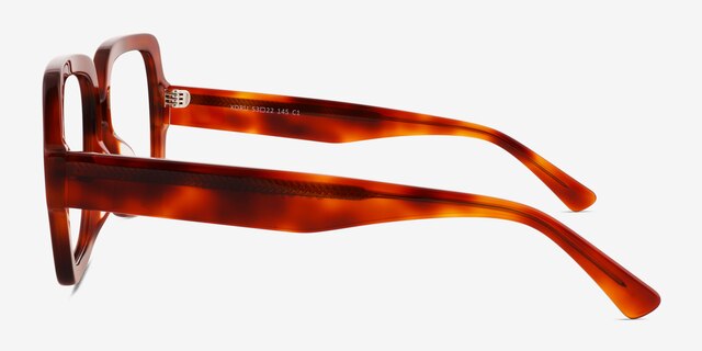Koru Tortoise AcetateEyeglass Frames from EyeBuyDirect, Side View
