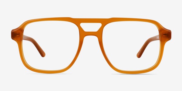 Clay Crystal Yellow Acétate Montures de lunettes de vue