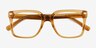 Linden Crystal Brown AcetateEyeglass Frames from EyeBuyDirect, Closed View