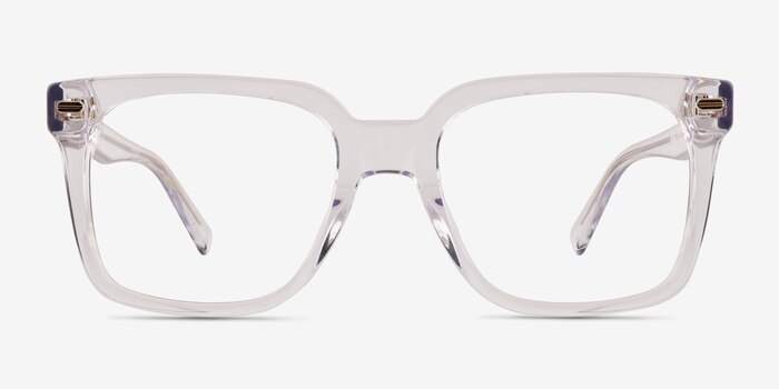 Linden Clear Acetate Eyeglass Frames from EyeBuyDirect
