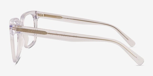 Linden Clear AcetateEyeglass Frames from EyeBuyDirect, Side View