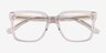 Linden Clear AcetateEyeglass Frames from EyeBuyDirect, Closed View