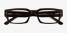 Bryn Crystal Brown AcetateEyeglass Frames from EyeBuyDirect, Closed View
