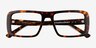 Elapso Brown Tortoise AcetateEyeglass Frames from EyeBuyDirect, Closed View