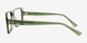 Elapso Clear Green AcetateEyeglass Frames from EyeBuyDirect, Side View