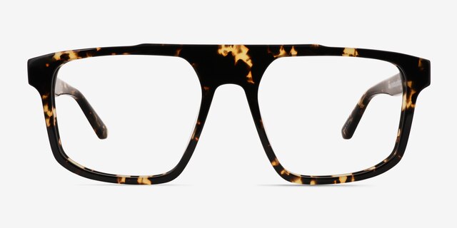 Tempus Spotty Tortoise AcetateEyeglass Frames from EyeBuyDirect, Front View