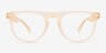 Chrono Matte Crystal Melon AcetateEyeglass Frames from EyeBuyDirect, Front View