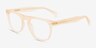 Chrono Matte Crystal Melon AcetateEyeglass Frames from EyeBuyDirect, Angle View