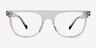 Mentis Clear AcetateEyeglass Frames from EyeBuyDirect, Front View