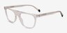 Mentis Clear AcetateEyeglass Frames from EyeBuyDirect, Angle View