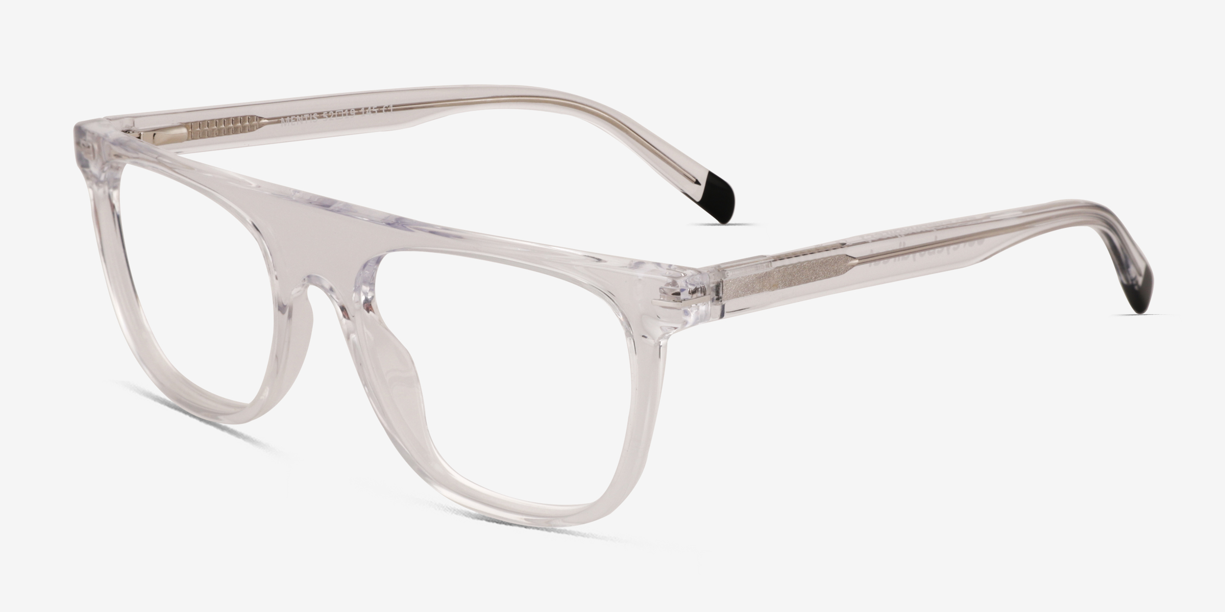 Mentis Square Clear Full Rim Eyeglasses Eyebuydirect