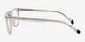 Mentis Clear AcetateEyeglass Frames from EyeBuyDirect, Side View