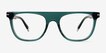 Mentis Crystal Blue AcetateEyeglass Frames from EyeBuyDirect, Front View
