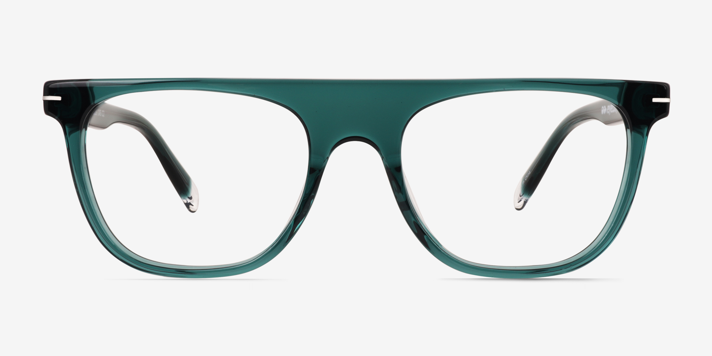 Mentis Square Crystal Blue Full Rim Eyeglasses Eyebuydirect Canada