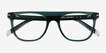 Mentis Crystal Blue AcetateEyeglass Frames from EyeBuyDirect, Closed View