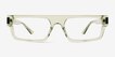 Mox Crystal Olive Green AcetateEyeglass Frames from EyeBuyDirect, Front View