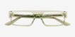 Mox Crystal Olive Green AcetateEyeglass Frames from EyeBuyDirect, Closed View
