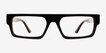 Mox Black AcetateEyeglass Frames from EyeBuyDirect, Front View
