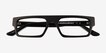 Mox Black AcetateEyeglass Frames from EyeBuyDirect, Closed View
