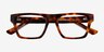 Veritas Tortoise AcetateEyeglass Frames from EyeBuyDirect, Closed View