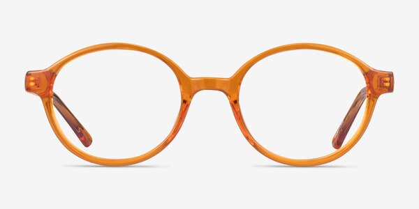 Jabberwocky Clear Brown Plastic Eyeglass Frames